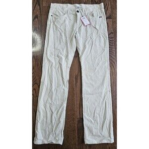 CAbi Vintage Brando Corduroy Pants #148 Size 10 Oyster 100% Cotton